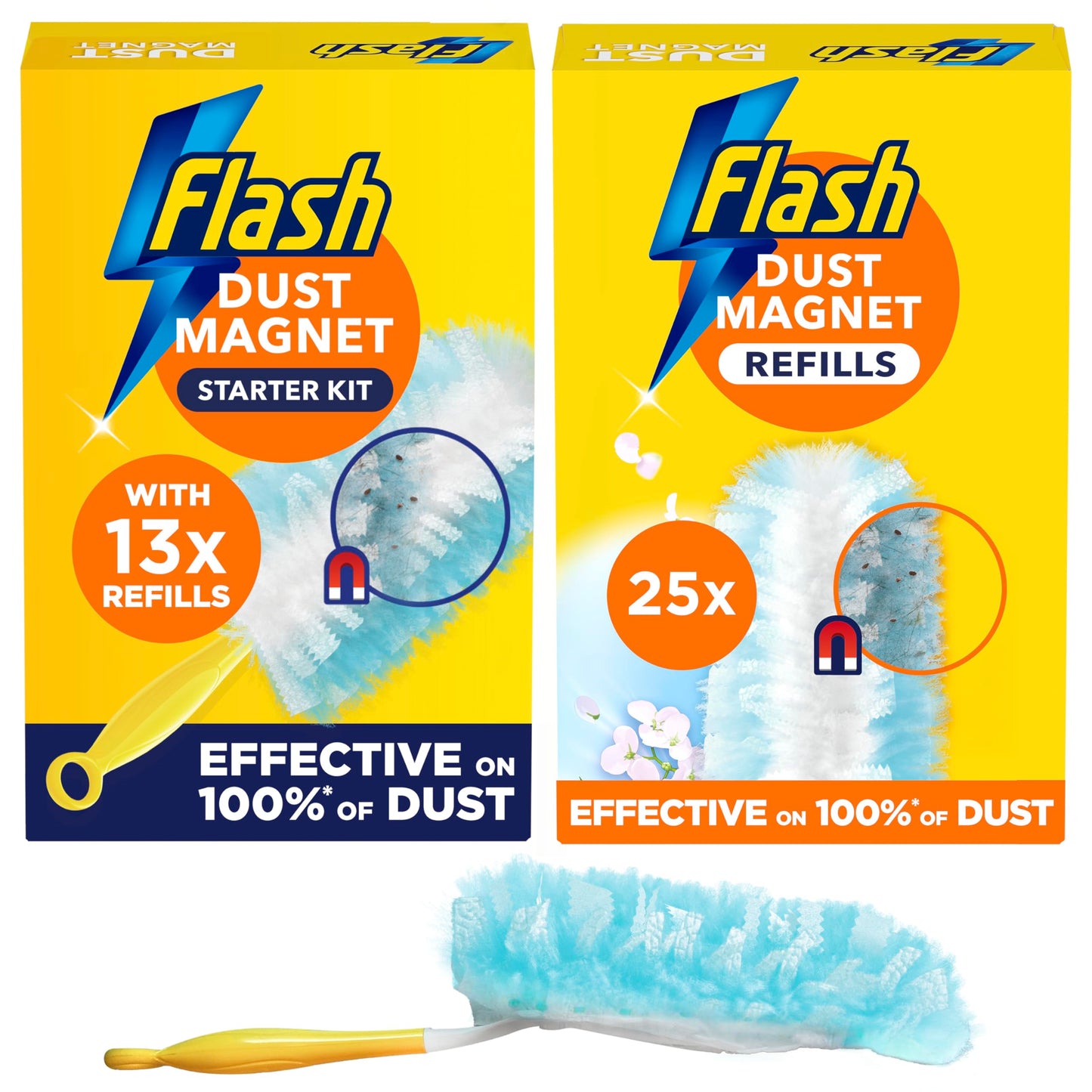 Flash Duster Dust Magnet Starter Kit