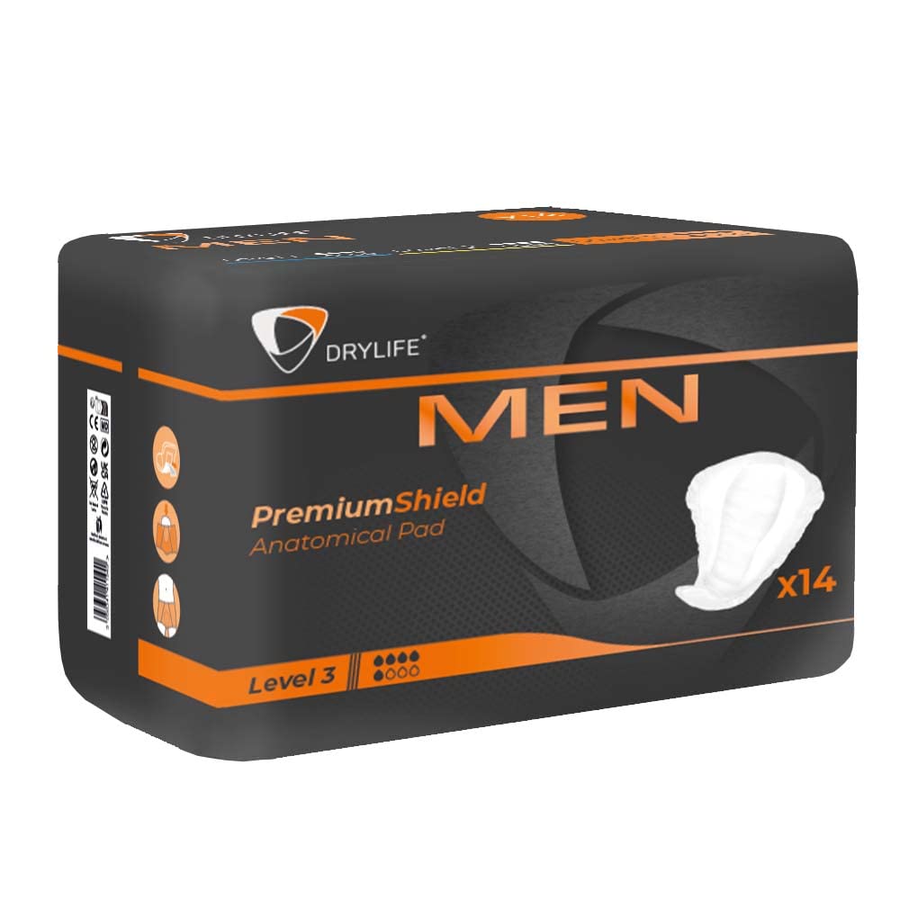 Drylife Men Level 3 Premium Shield Incontinence Pads