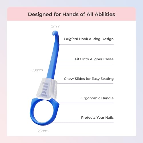 PUL 2-in-1 Clear Aligner Chew Tool & Removal Tool