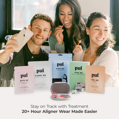 PUL 2-in-1 Clear Aligner Chew Tool & Removal Tool