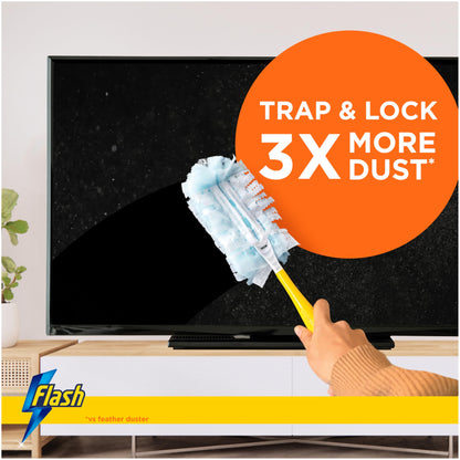Flash Duster Dust Magnet Refills, Fluffy Dusters Refills, Trap & Lock Away Dust, Dirt, Hair & Allergens In No Time, Dust Magnet