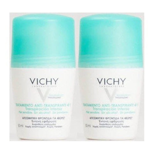 Vichy – Pack of 2 Anti-Breathing Deodorant Treatment 48H 50 ml Vichy