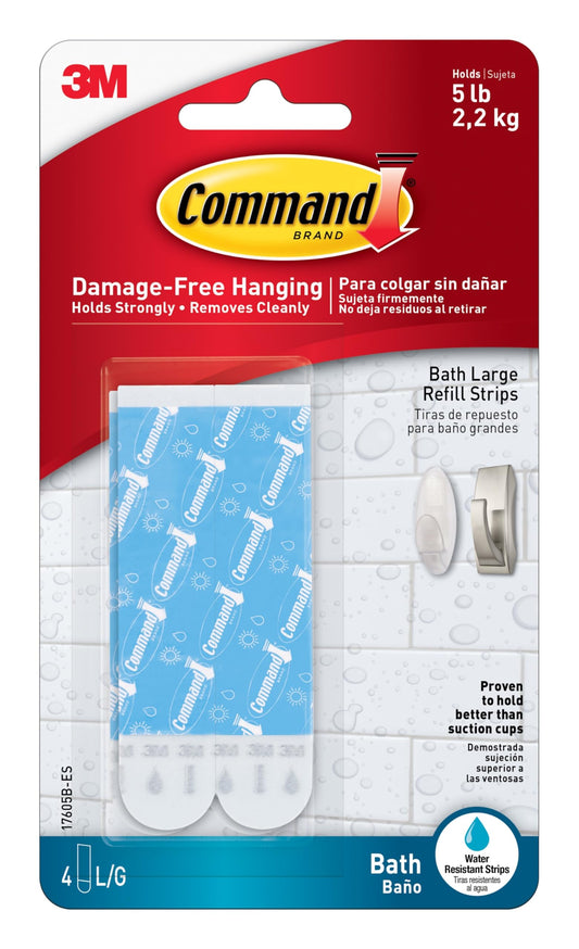3M Command Medium Mounting/Replacement Strips, pack of 9
